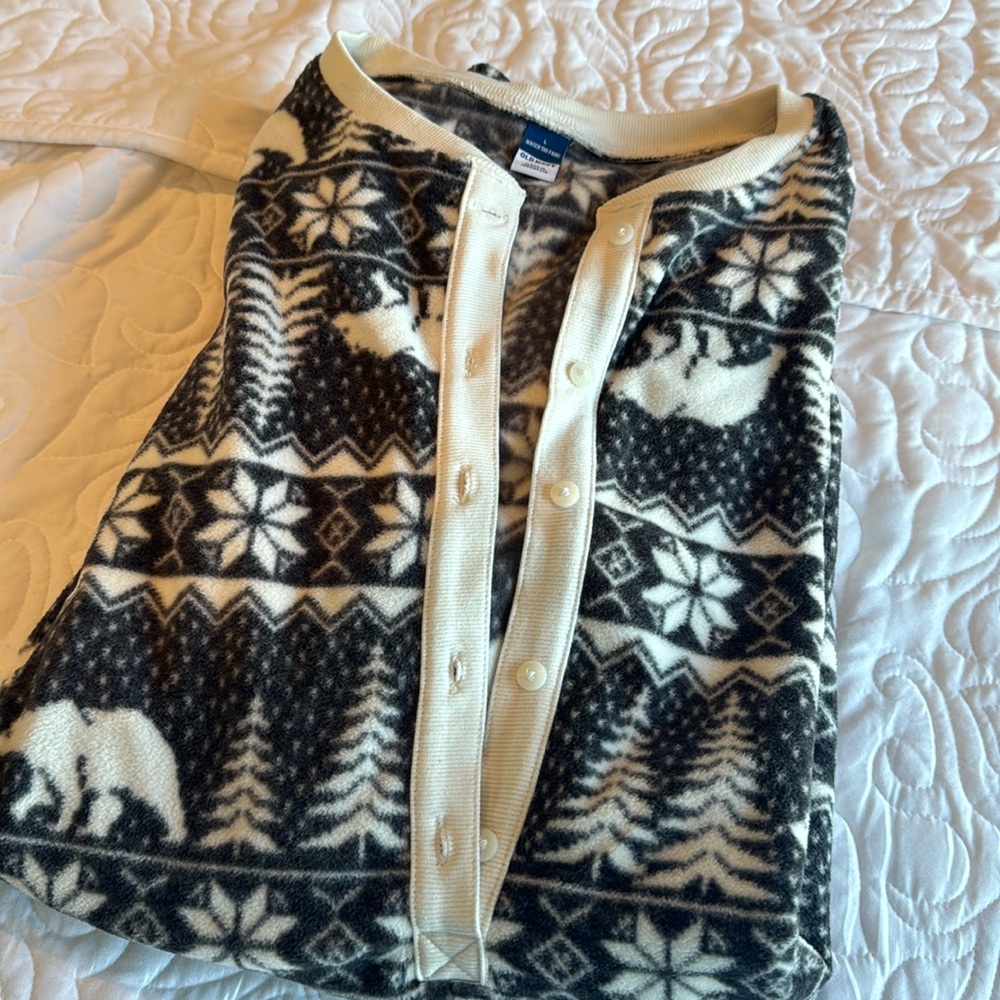 Old Navy Sleeper Shorts Romper